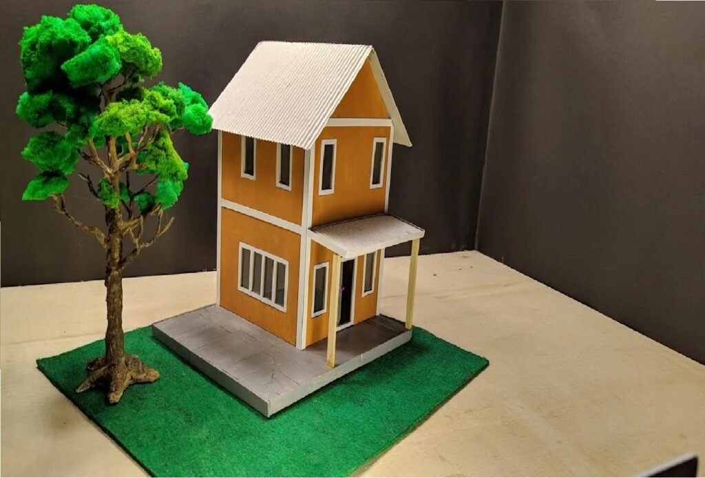 A model of a house

Description automatically generated