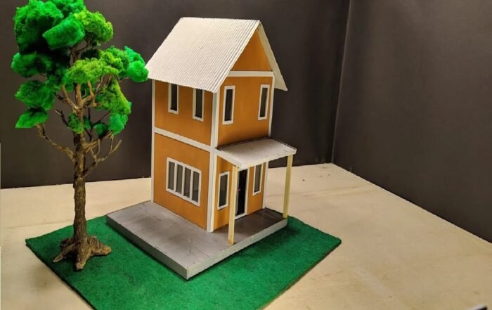 A model of a house

Description automatically generated